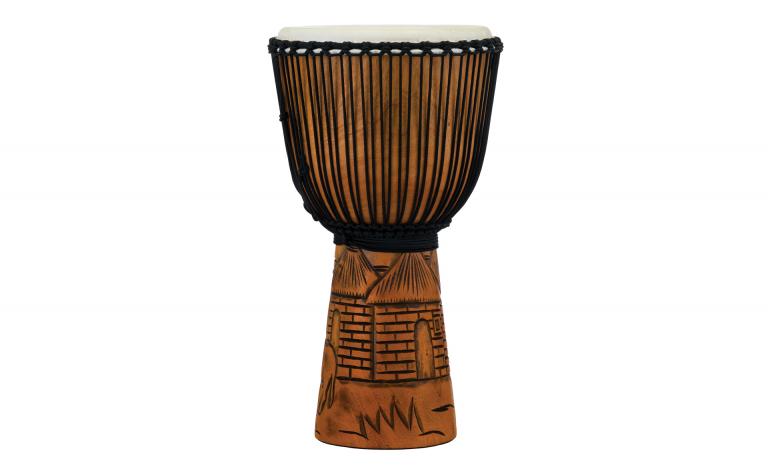 PBJWR12_Hand Carved Mahogany Djembe